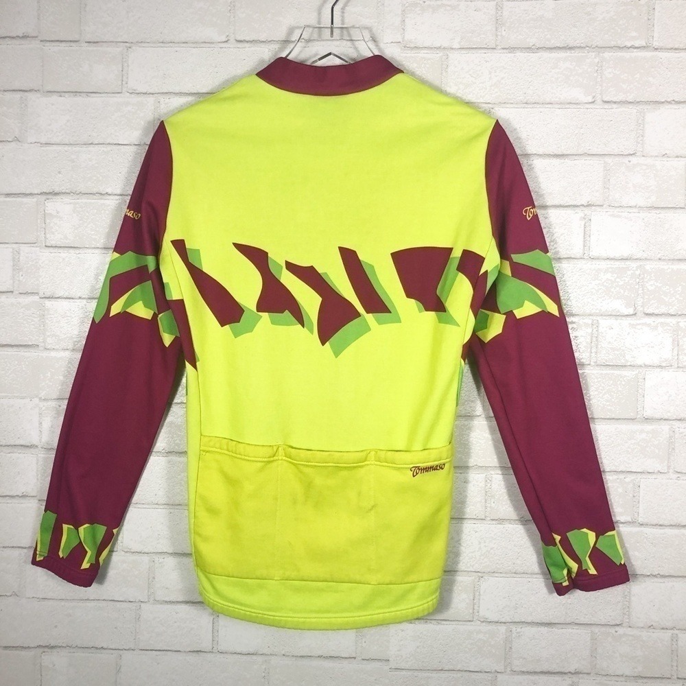 Tommaso Neon Cycling Long Sleeve‎ Pullover - Picture 5 of 5